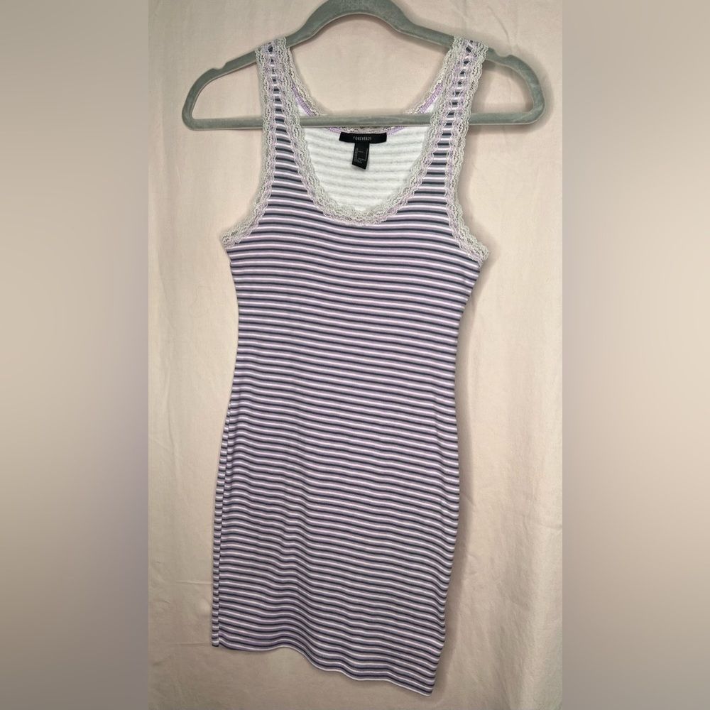 Striped Candy Mini Dress